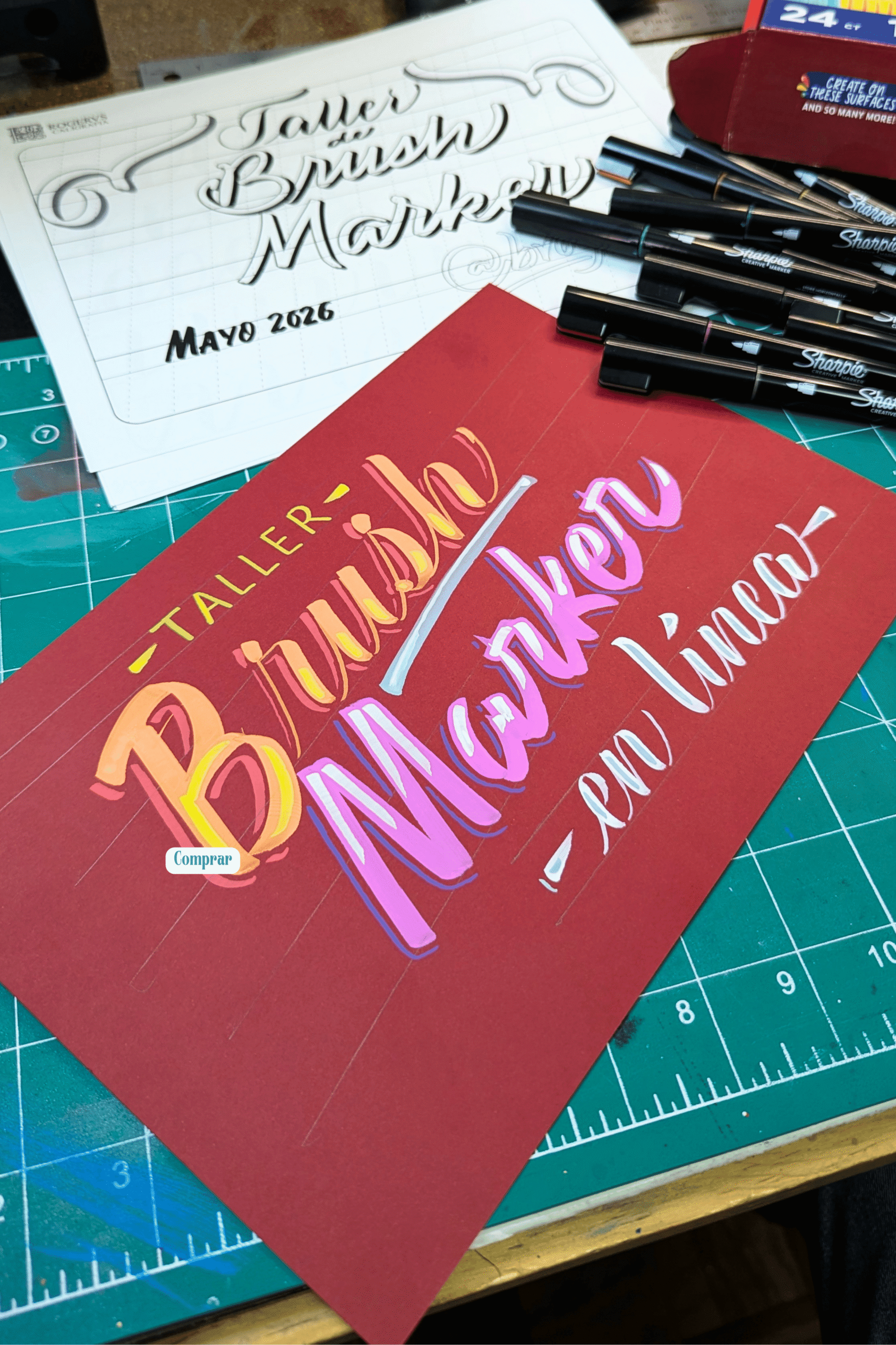 Letras con Brush Marker