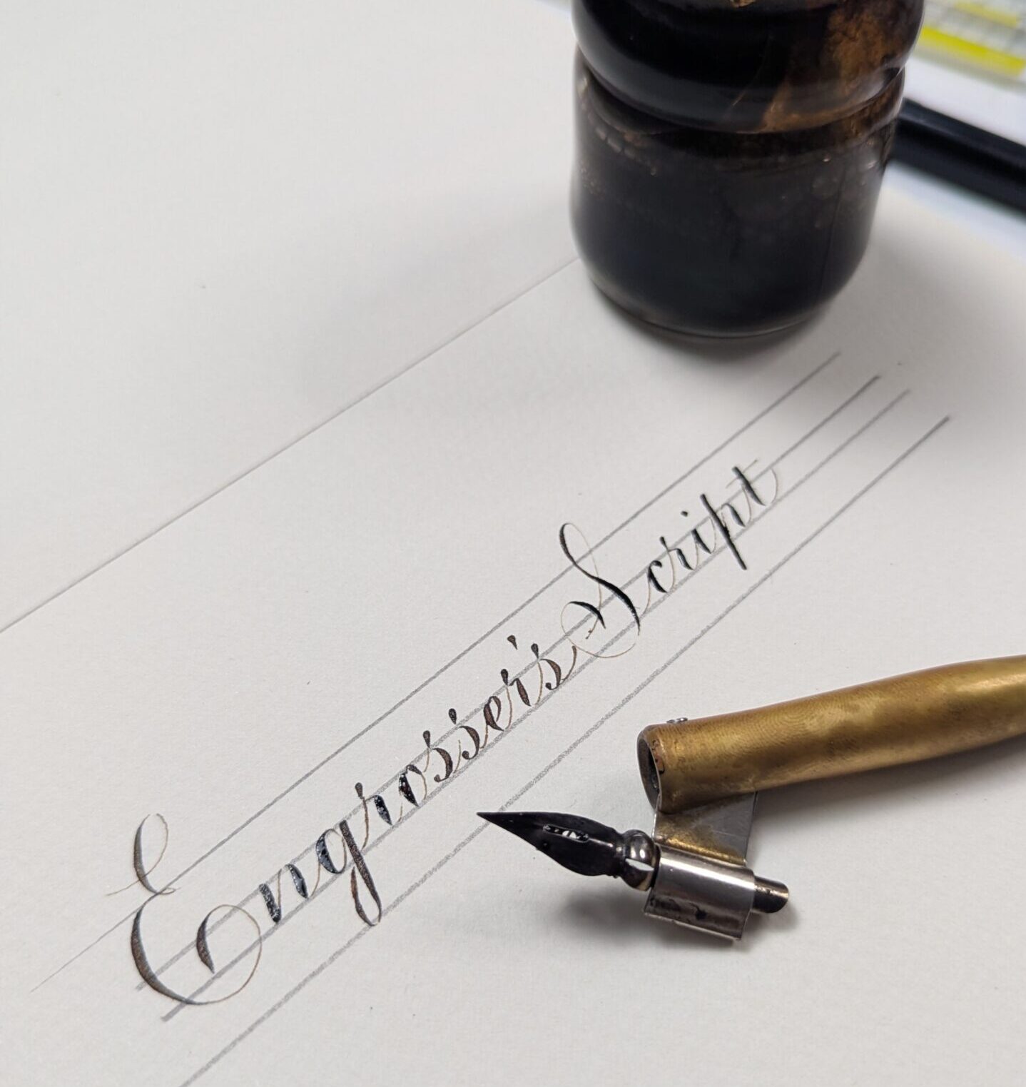 Lecciones de Engrosser’s Script